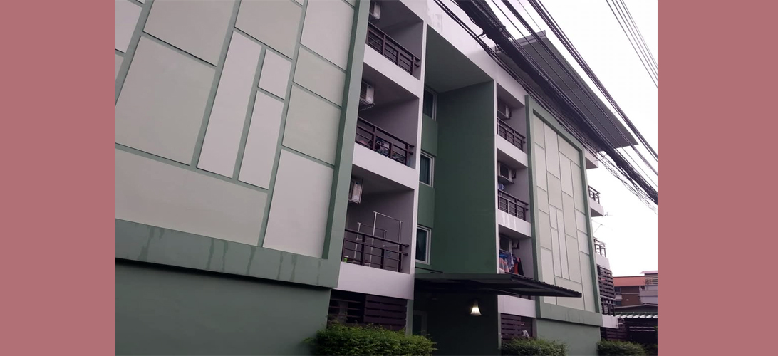 หอพัก ให้เช่า ราคา4500 ใกล้แอร์พอร์ตลิงค์หัวหมาก รถไฟฟ้าสายสีเหลืองสถานีศรีกรีฑา ติดถนนใหญ่ ทีพักรายเดือน